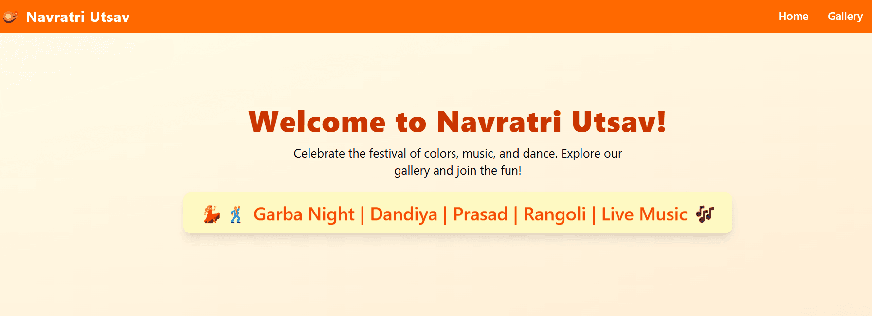 Navratri Utsav Portal