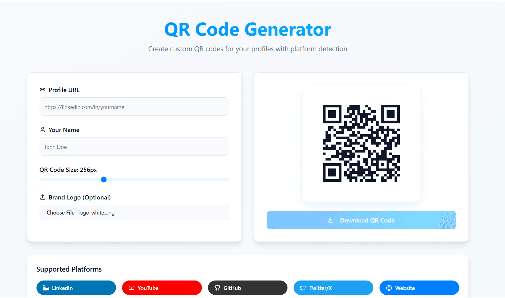 QR Code Generator